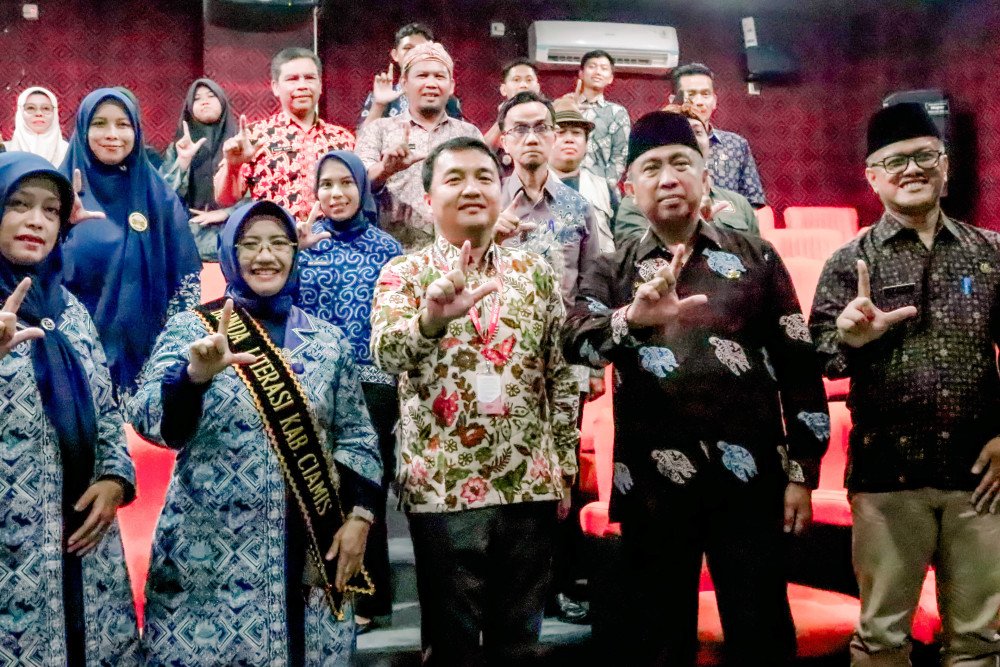 Kunjungan Kerja Tim Asisten Deputi  Pemajuan dan Pelestarian Kebudayaan Kemenko PMK RI ke Perpusdes SELARAS Jalatrang