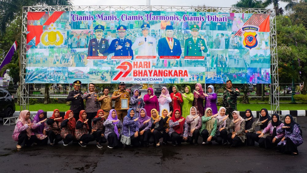 Desa Jalatrang meraih Juara 1 dalam Lomba P2B Tahun 2025 tingkat POLRES CIAMIS
